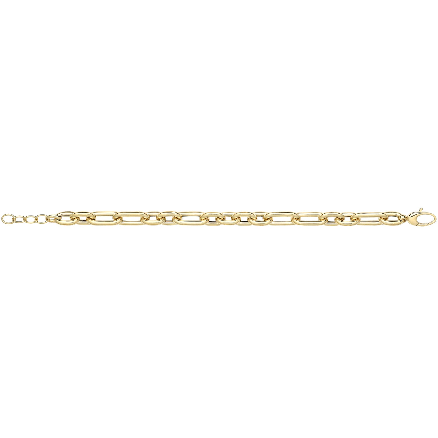 9CT GOLD HOLLOW BRACELET