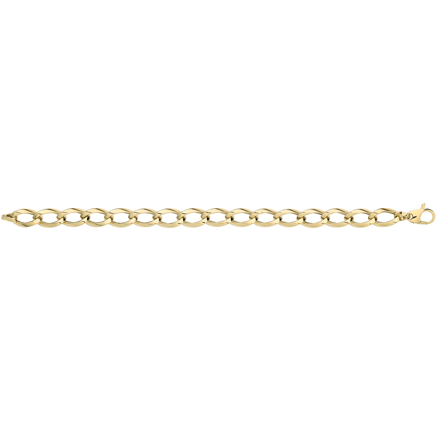 9CT GOLD HOLLOW BRACELET