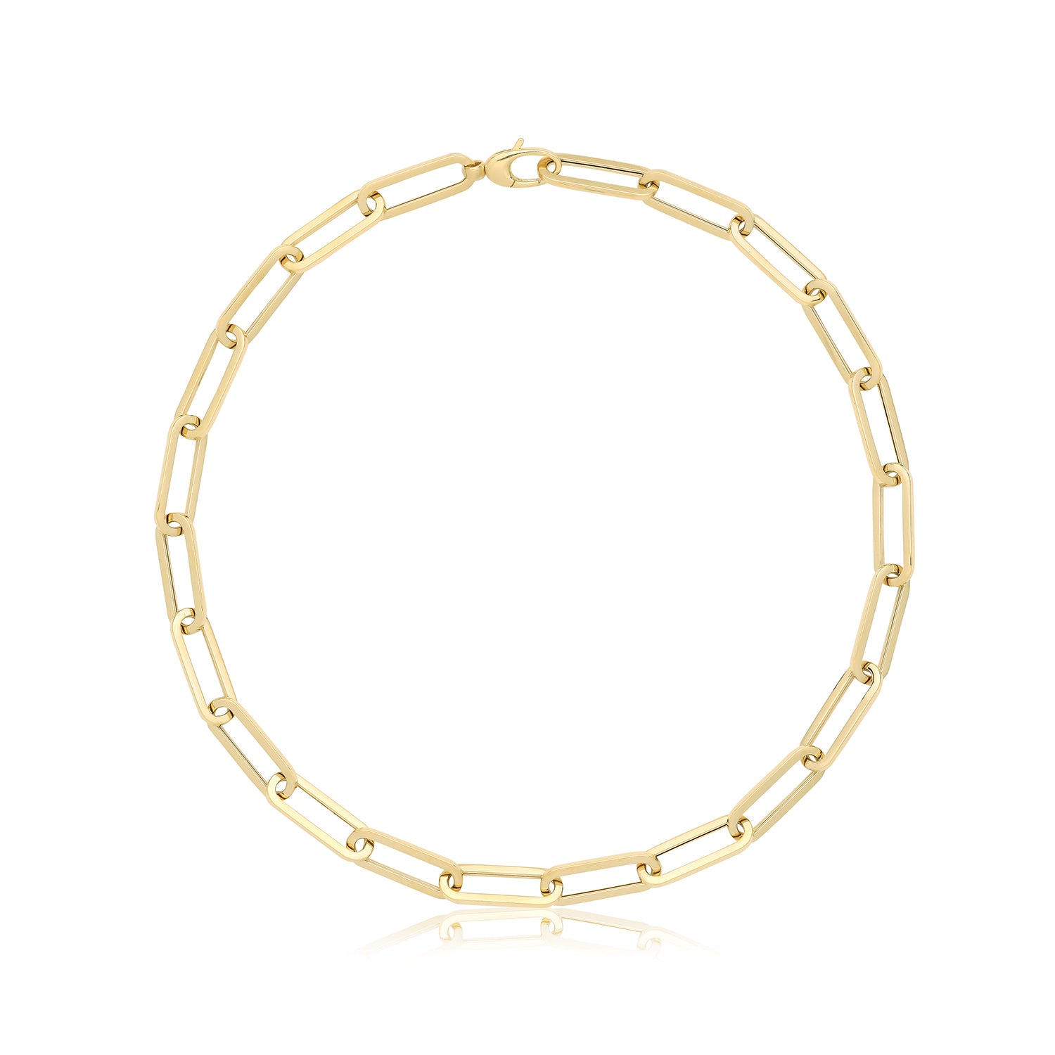 9CT GOLD HOLLOW NECKLACE