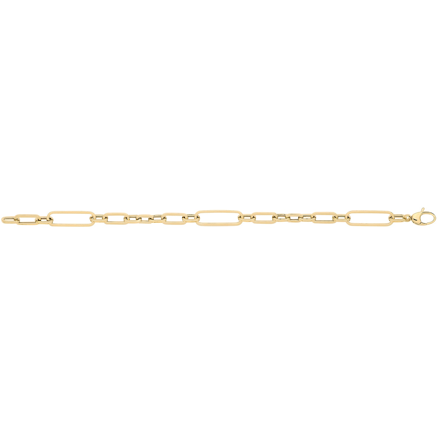 9CT GOLD HOLLOW BRACELET