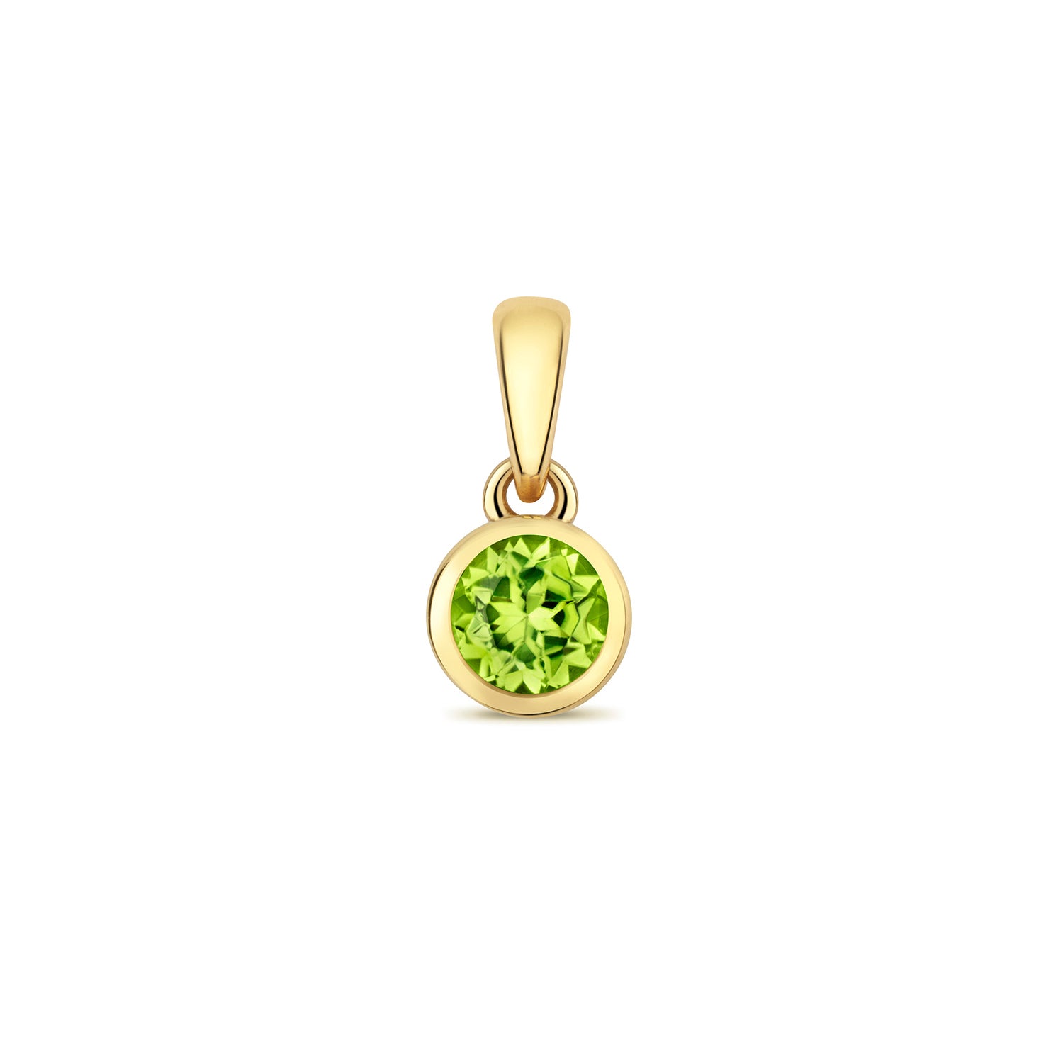 PERIDOT RUBOVER PENDANT IN 9CT GOLD