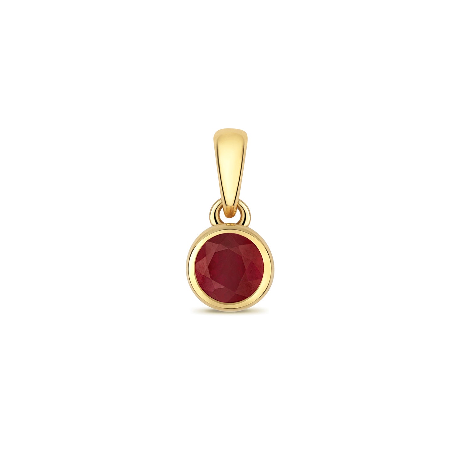 RUBY RUBOVER PENDANT IN 9CT GOLD