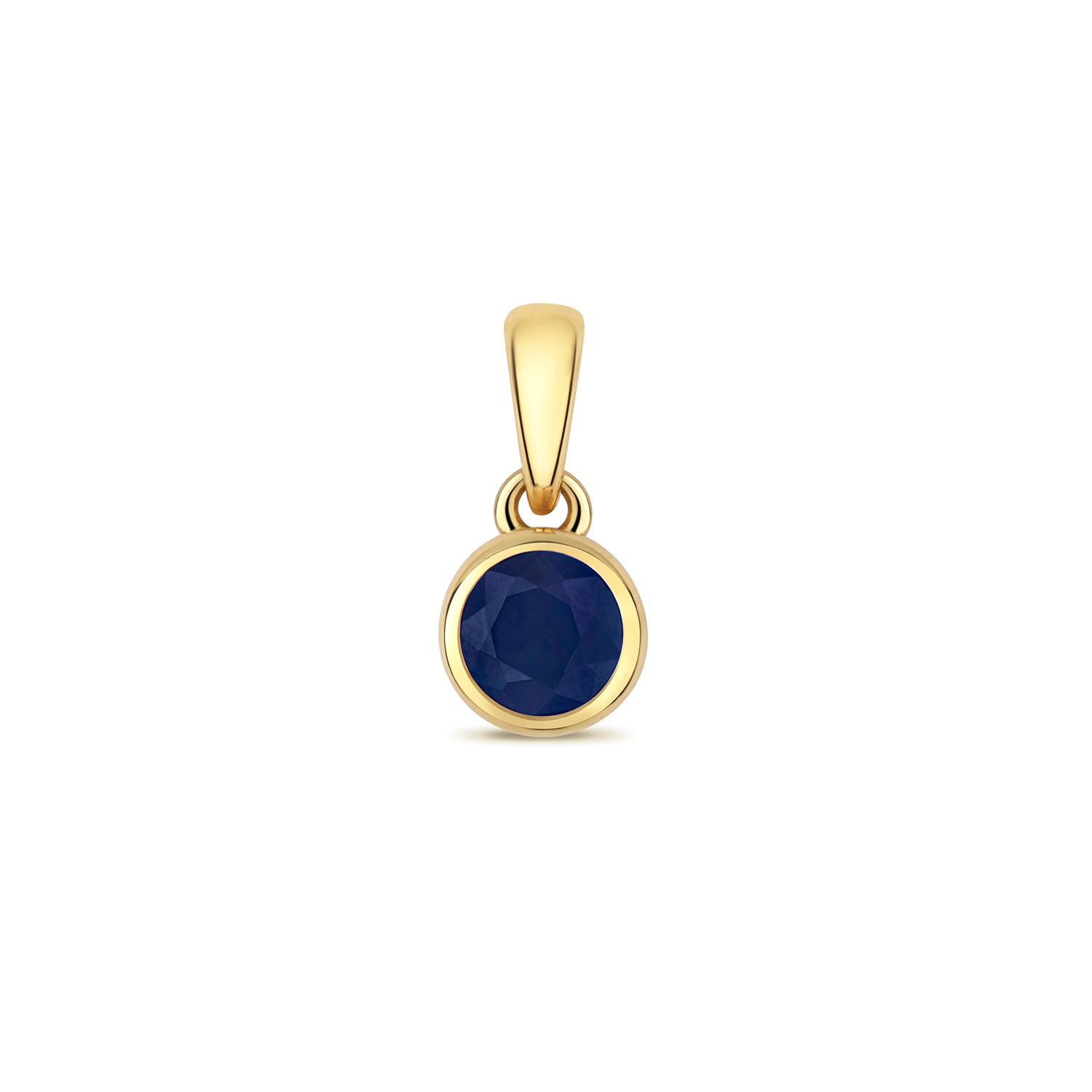 SAPPHIRE RUBOVER PENDANT IN 9CT GOLD