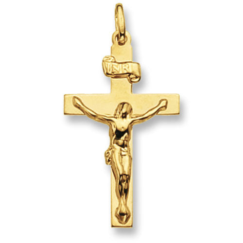 9CT GOLD CRUCIFIX PENDANT