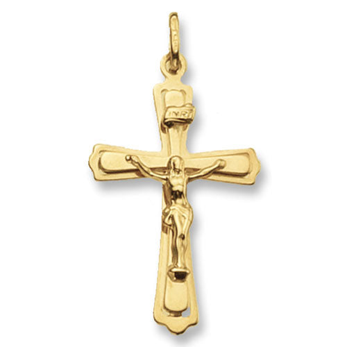 9CT GOLD CRUCIFIX PENDANT