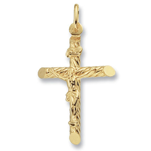 9CT GOLD CRUCIFIX PENDANT