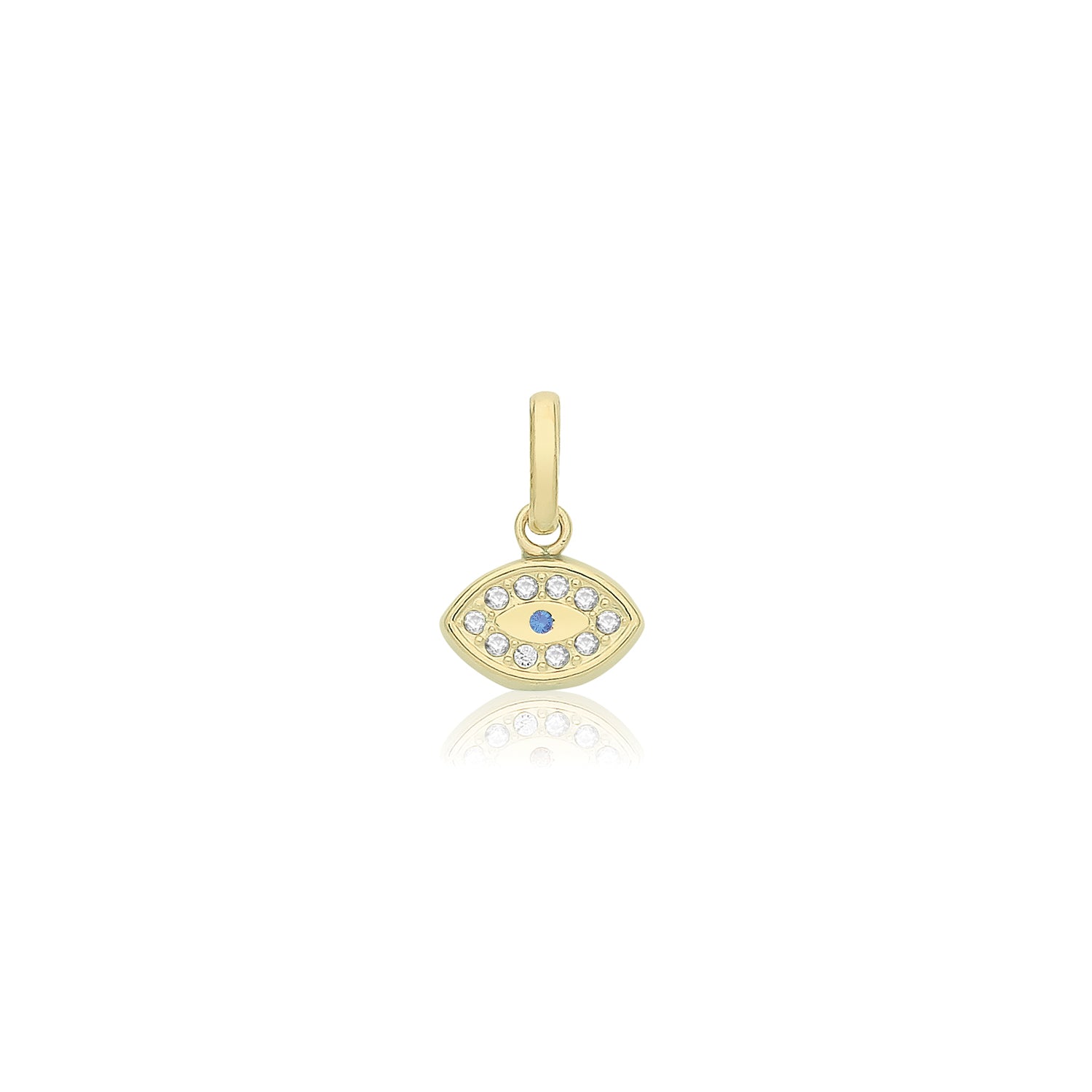 9CT GOLD EVIL EYE PENDANT