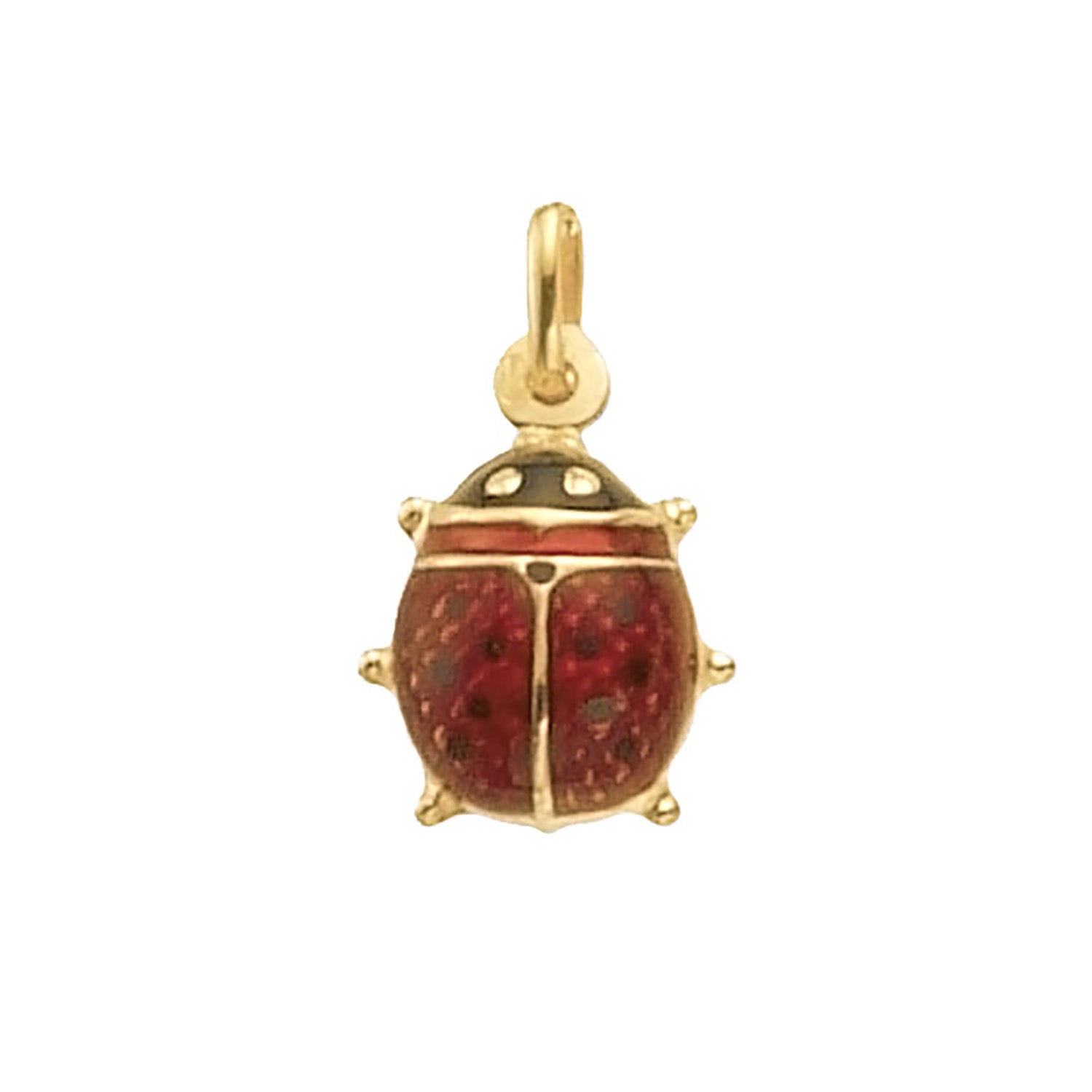 9CT GOLD LADYBIRD PENDANT