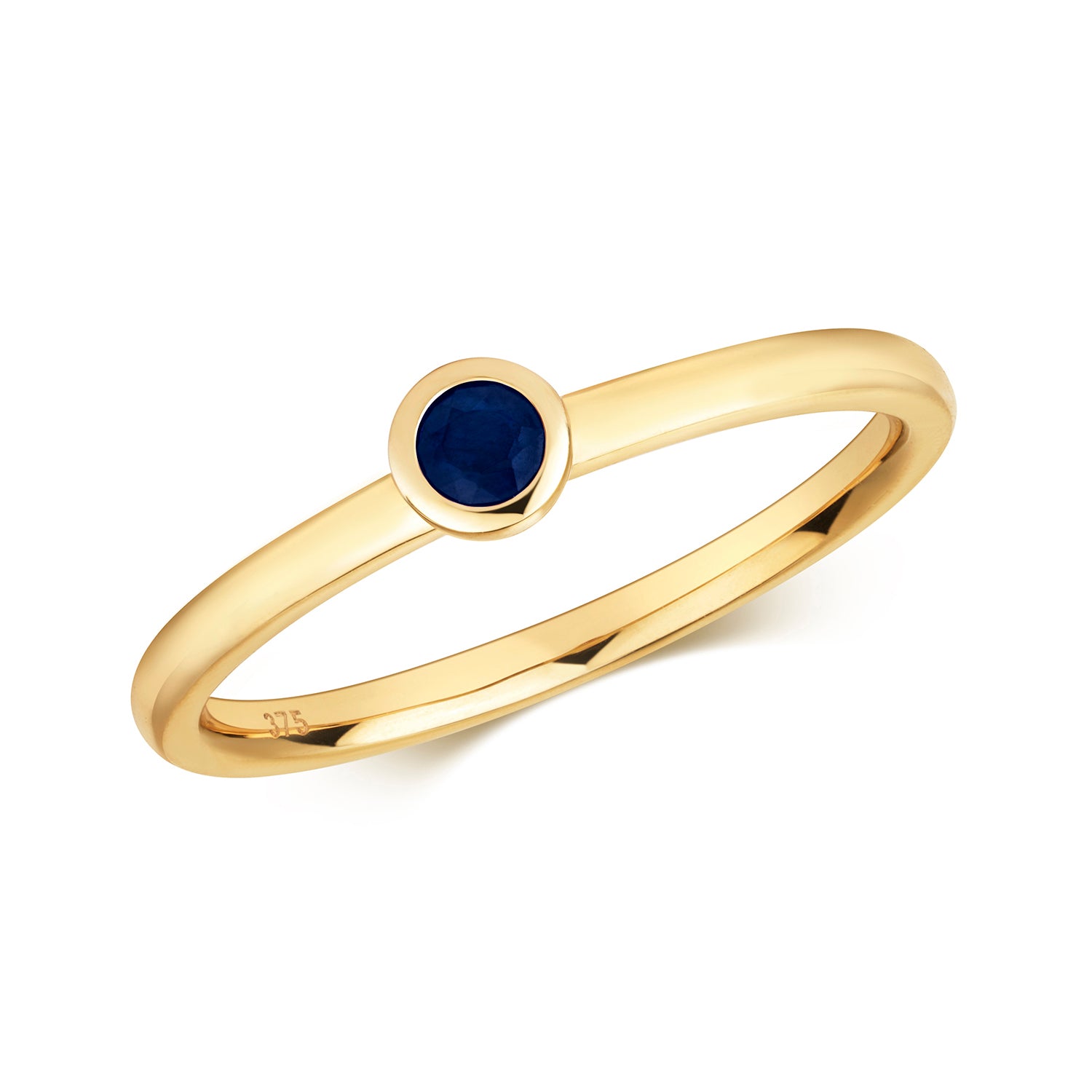 SAPPHIRE RUBOVER RING IN 9CT GOLD