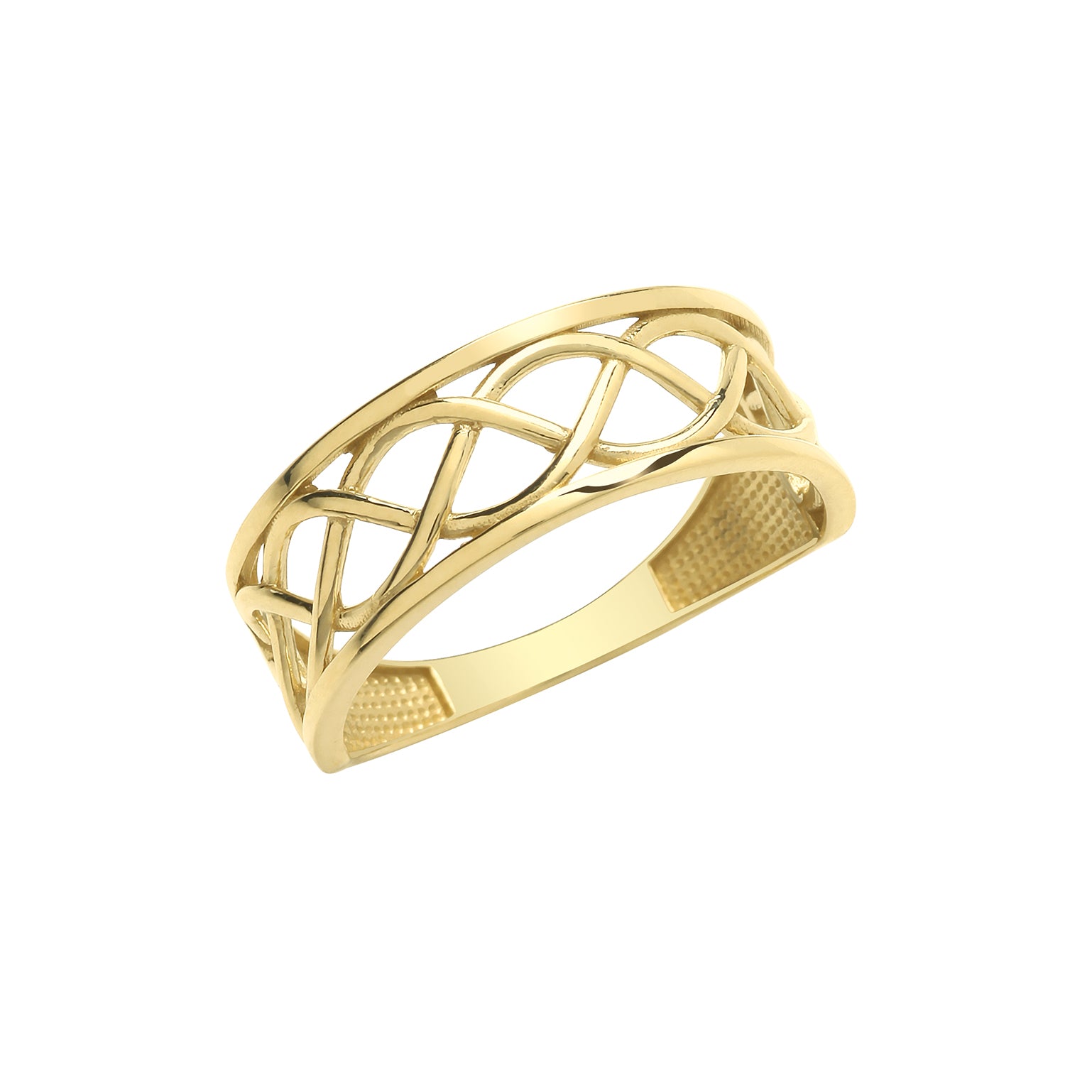 9CT GOLD CELTIC RING